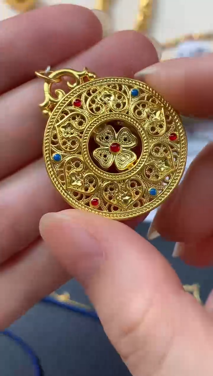 定制足金吊坠(不含链)D118|3999