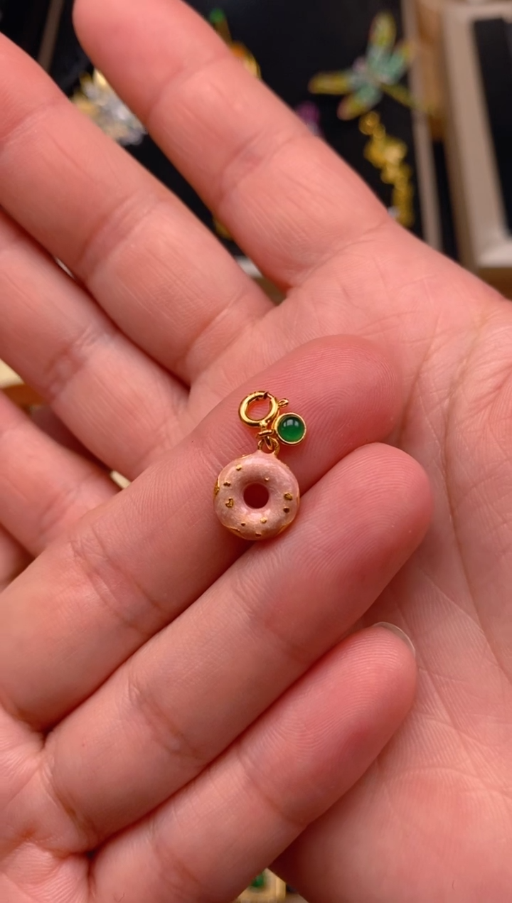 【闪购商品】翡翠吊坠(不含链)银S925镶嵌万能扣