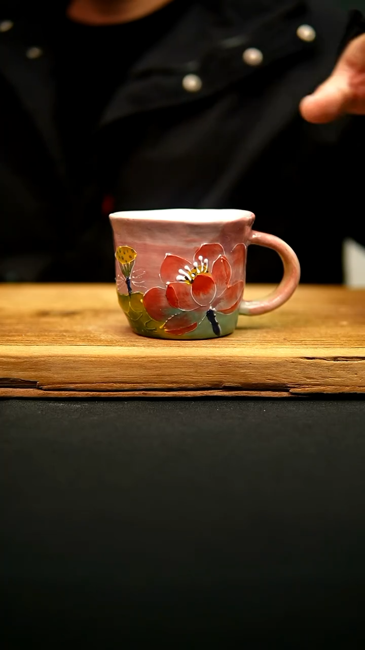 @@陶园瓷舍@@纯手工手绘@高温釉下彩