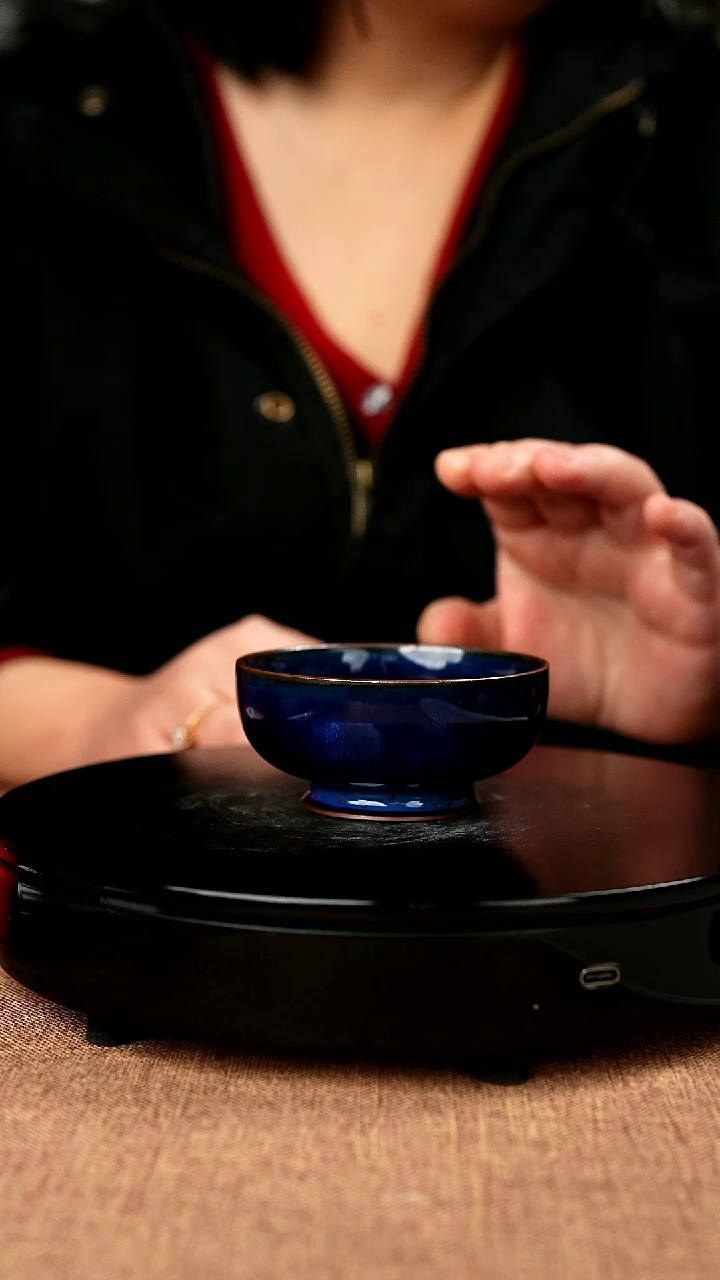 【闪购商品】253#崔小宁一级品原矿钧瓷炉钧釉碗杯