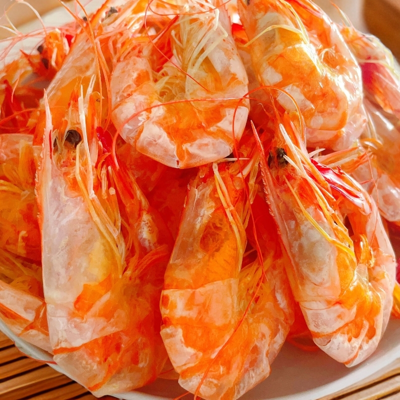 渤海湾特产盐田烤虾干烘干虾即食烤虾即食虾干海鲜干货年货礼盒