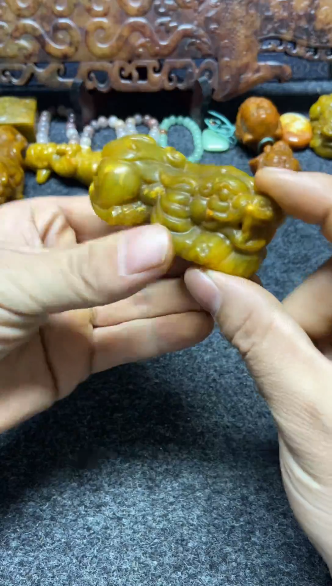 未镶嵌蛇纹石玉吊坠(不含链)直播间专用链接