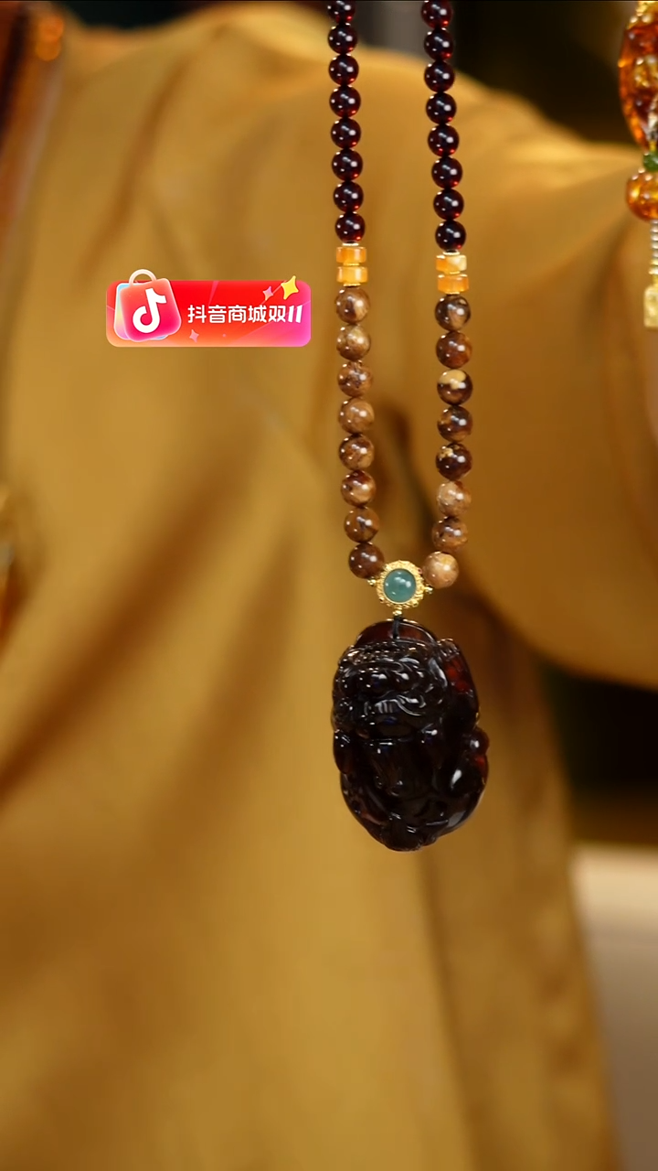琥珀项链未镶嵌福利
