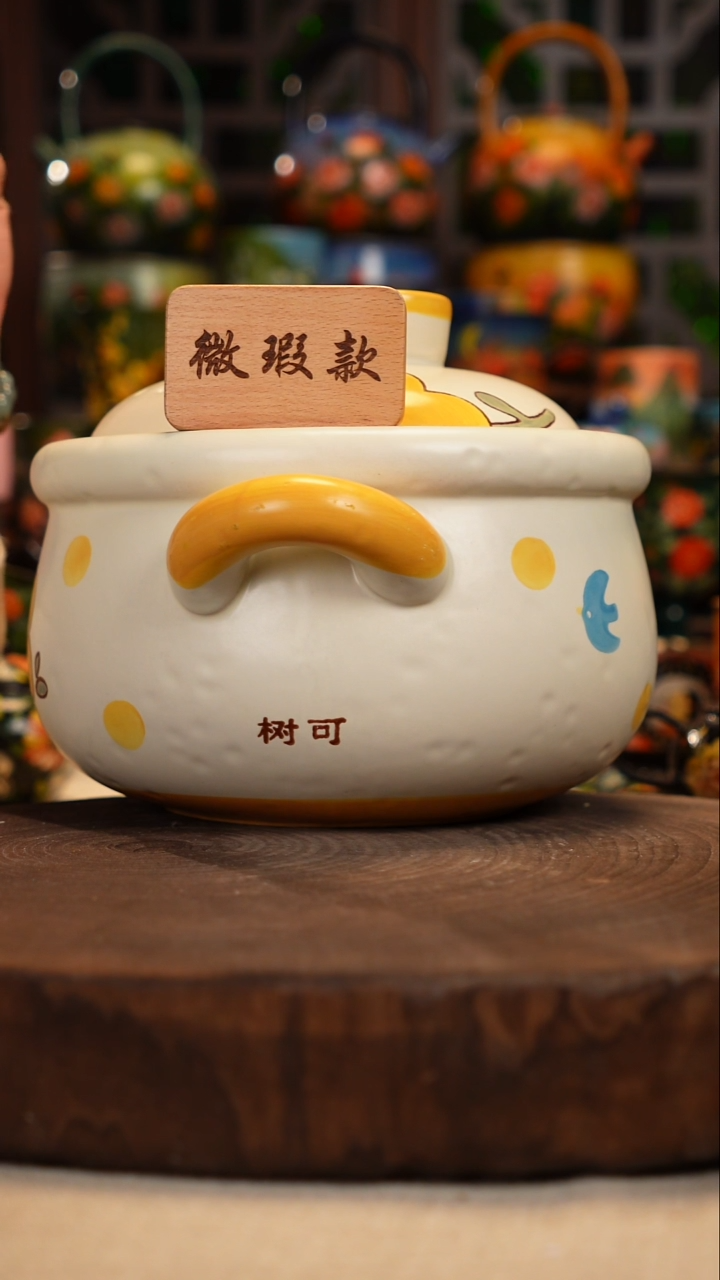 陶瓷油画釉下彩手绘微瑕