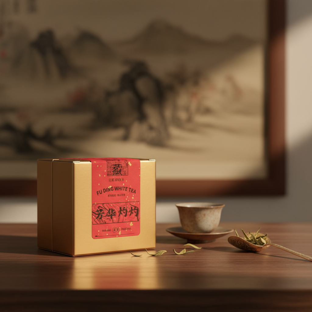 【江缘】福鼎白茶，芳华灼灼·2016年贡眉 饼干 大师 