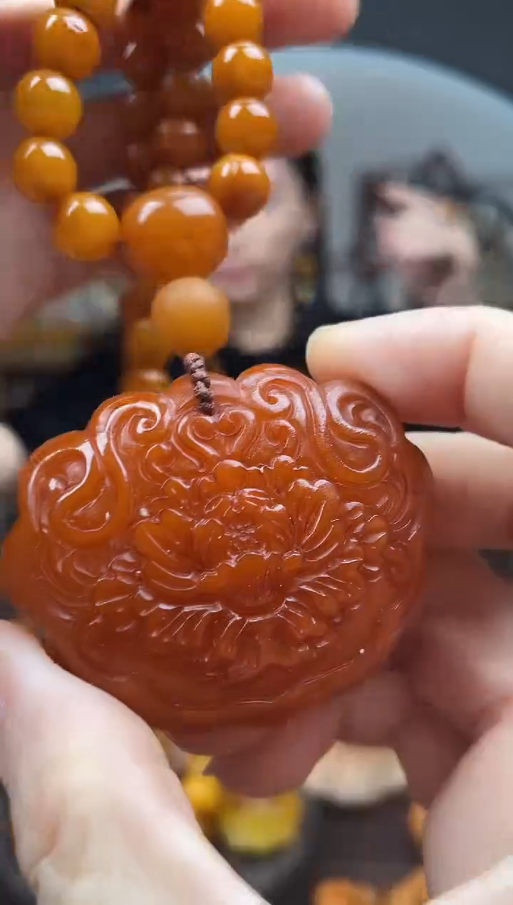 未镶嵌琥珀裸石首饰 假1赔4 （多样性发货1件