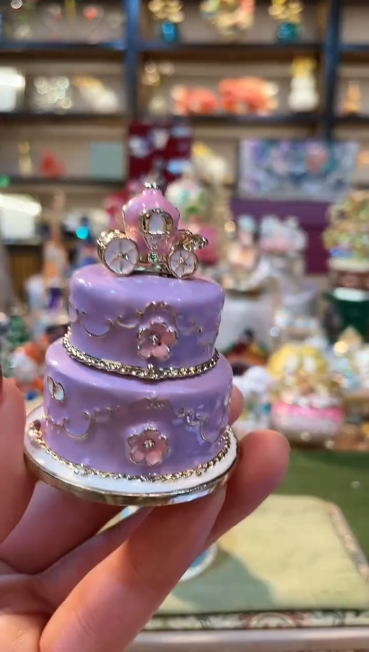 【闪购商品】珐琅彩精致首饰盒