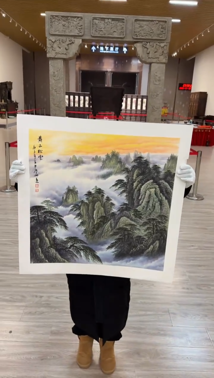 国画33赵隆轩美术馆李庆兴老师作品