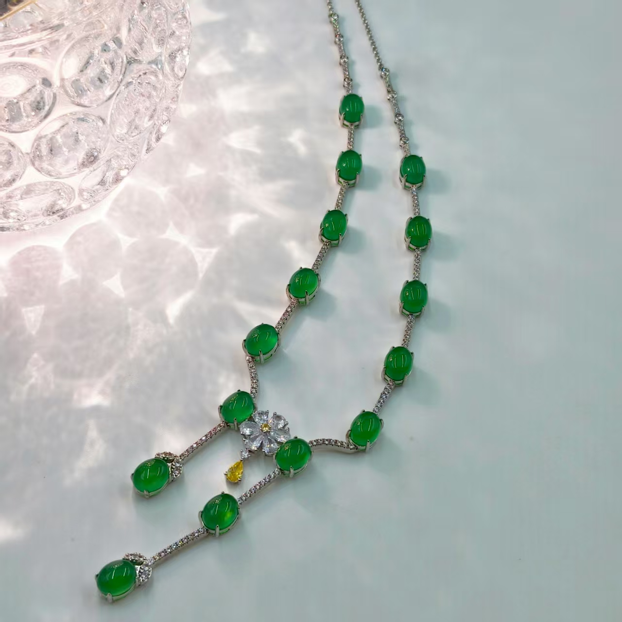 [粉丝专属]高奢臻品玉之精髓项链 XKYS45 （多样性发货）