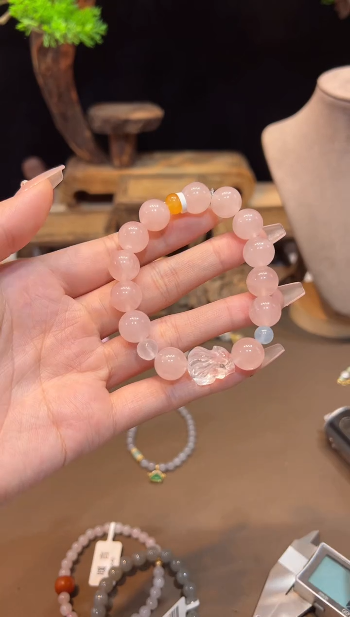 水晶手链未镶嵌手饰@@G1696