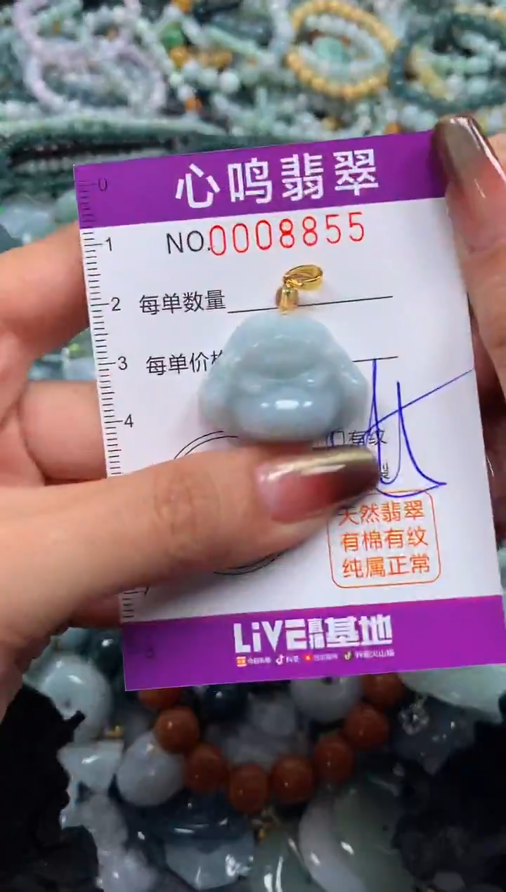 颈饰未镶嵌翡翠闪购008855