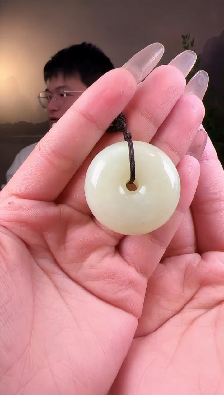 【闪购商品】和田玉颈饰未镶嵌扣1016
