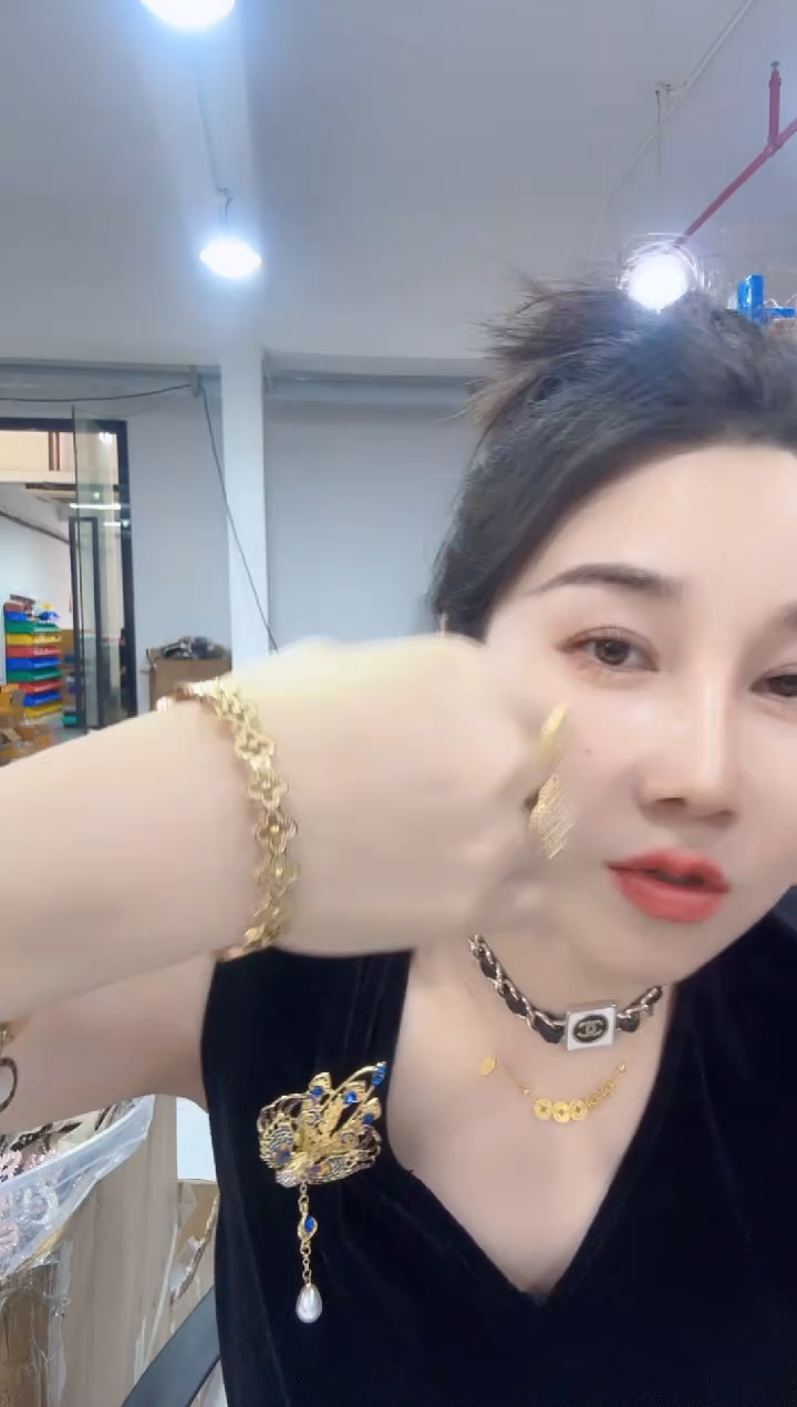 非金属无铜丝线边夹发箍集合 LG-615