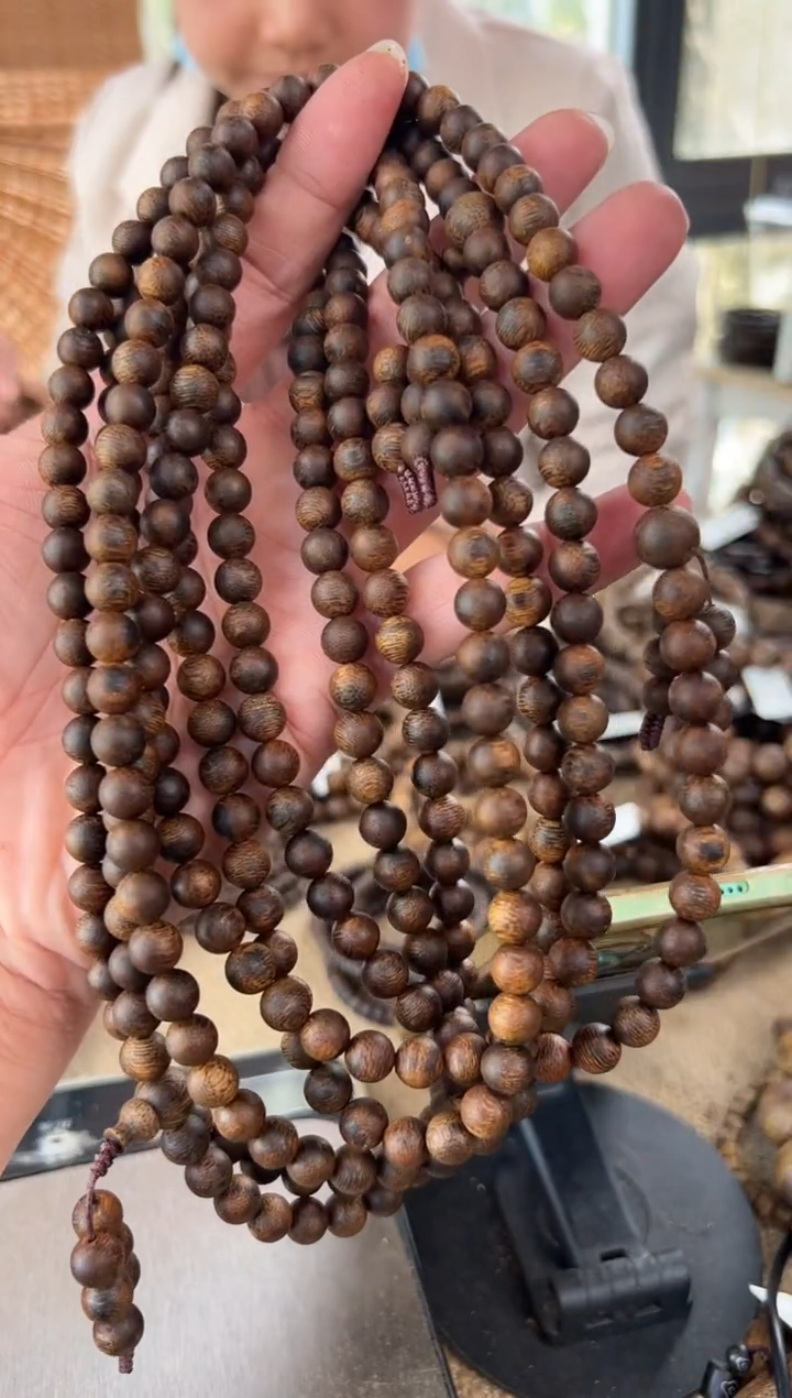 【闪购商品】沉香手串流油王08圆珠沉水浮保30克多样性发1