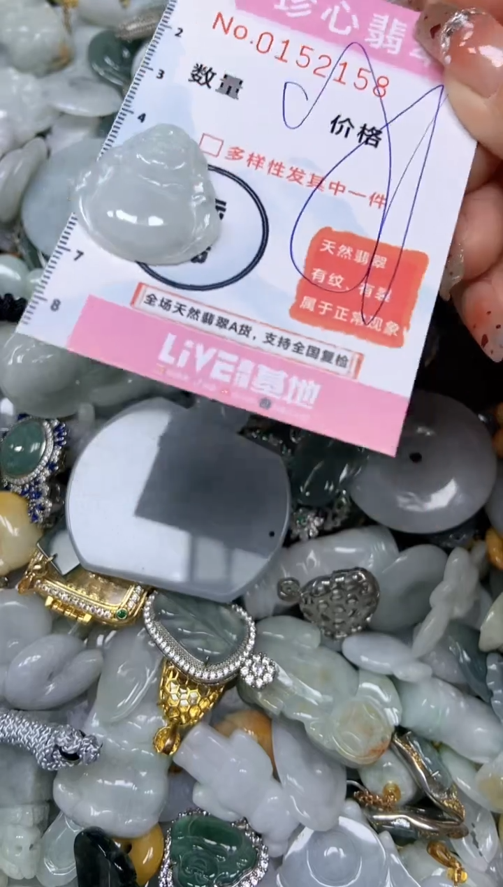 【闪购商品】翡翠颈饰未镶嵌闪购链接0152158