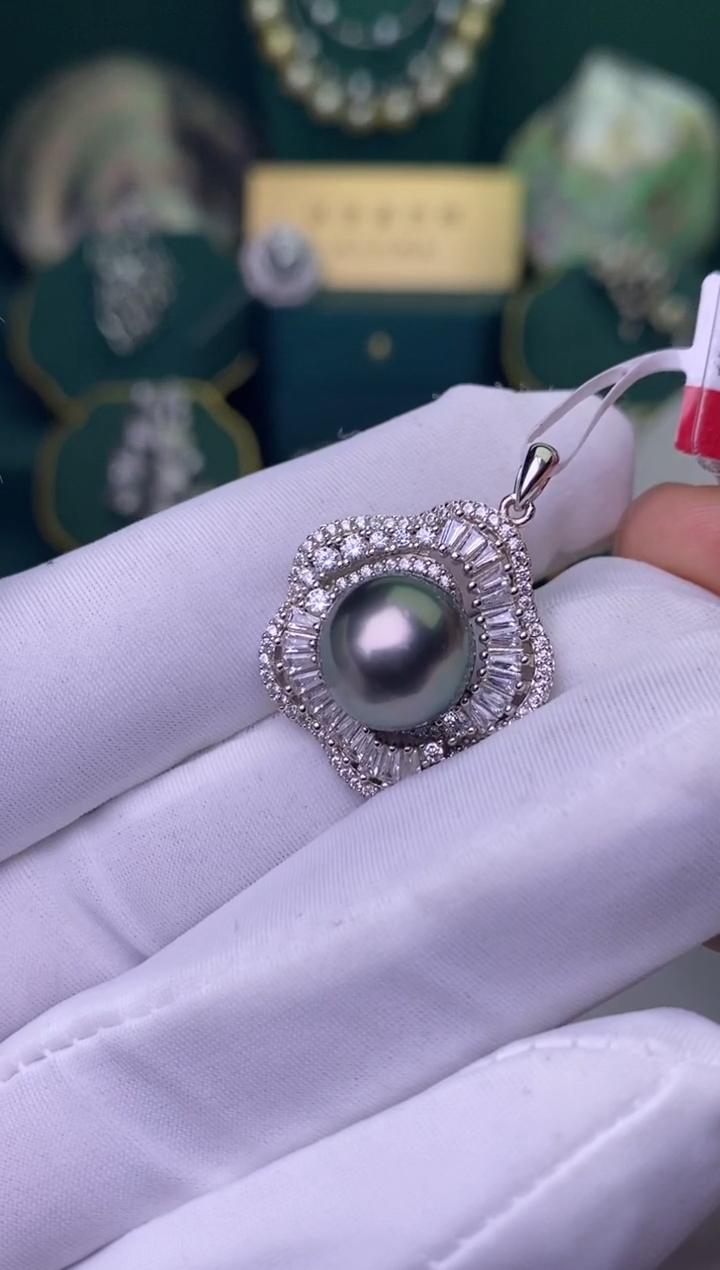 【闪购商品】海水珍珠颈饰银S925镶嵌12-13