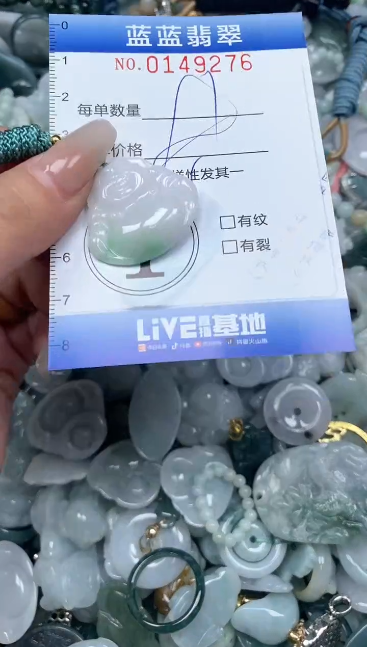 【闪购商品】翡翠颈饰未镶嵌闪购0149276多样性发其一