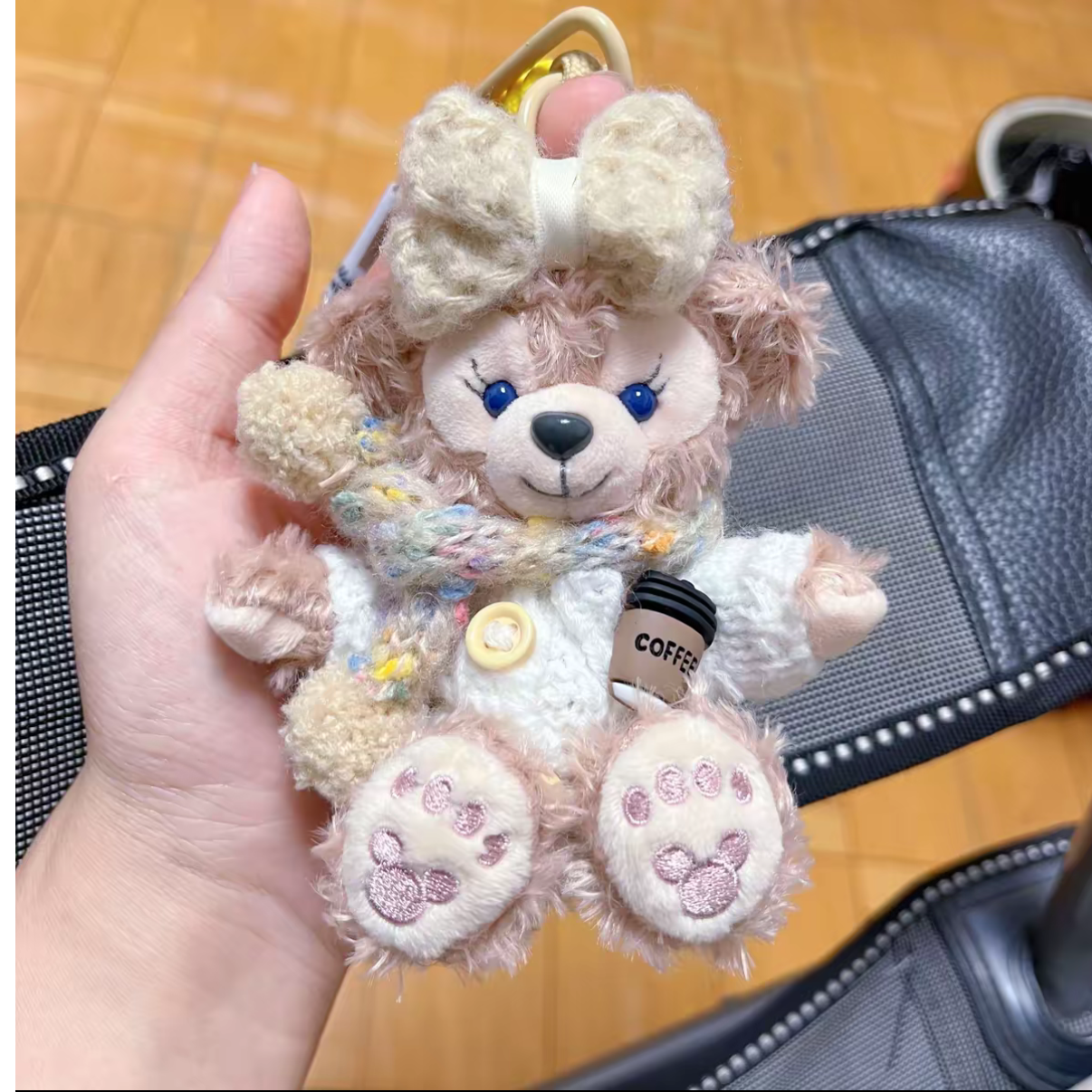 可爱包包挂件雪莉玫卡通公仔钥匙扣汽车挂饰毛绒玩偶送女朋友礼物