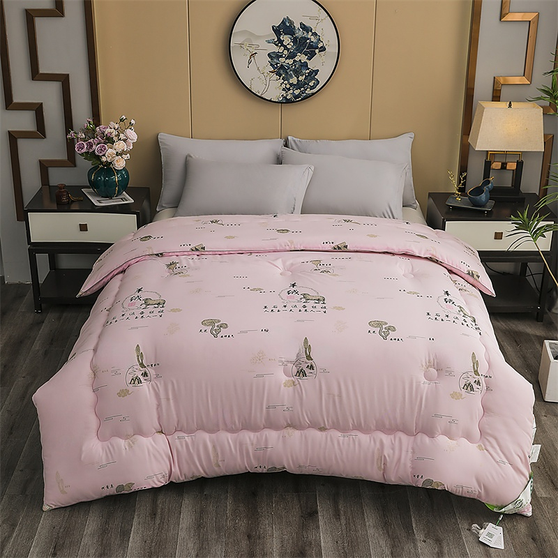 【YC1.6】玉石羊绒花型被