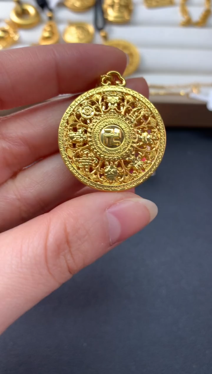 【闪购商品】定制足金吊坠(不含链)Z425|3448   