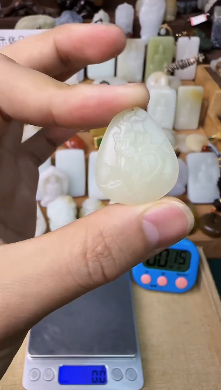 【闪购商品】和田玉颈饰未镶嵌鸡