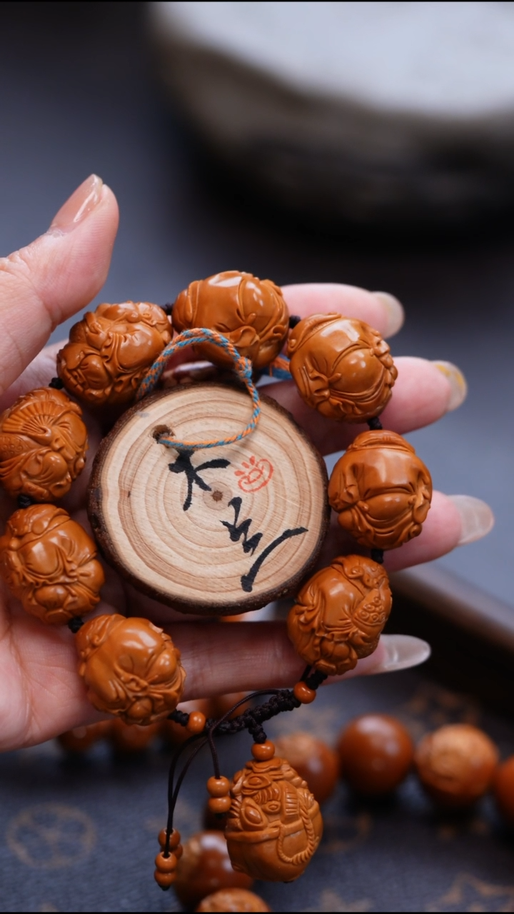 手串/手链橄榄核都*橄榄雕