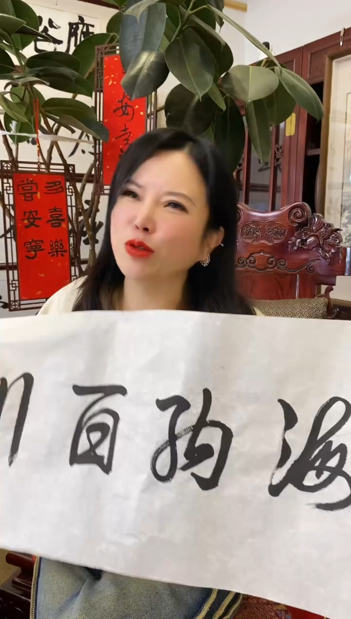 【闪购商品】书法SGQ软片 001 海纳百川