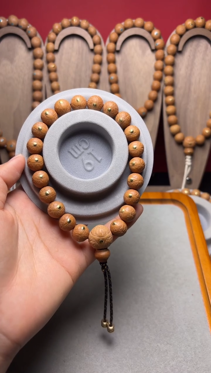 吊坠凤眼菩提11.5凤眼手串铜钉