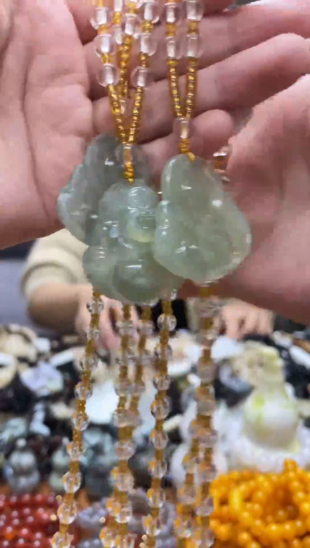 未镶嵌岫玉吊坠`多样性发货拍一发一