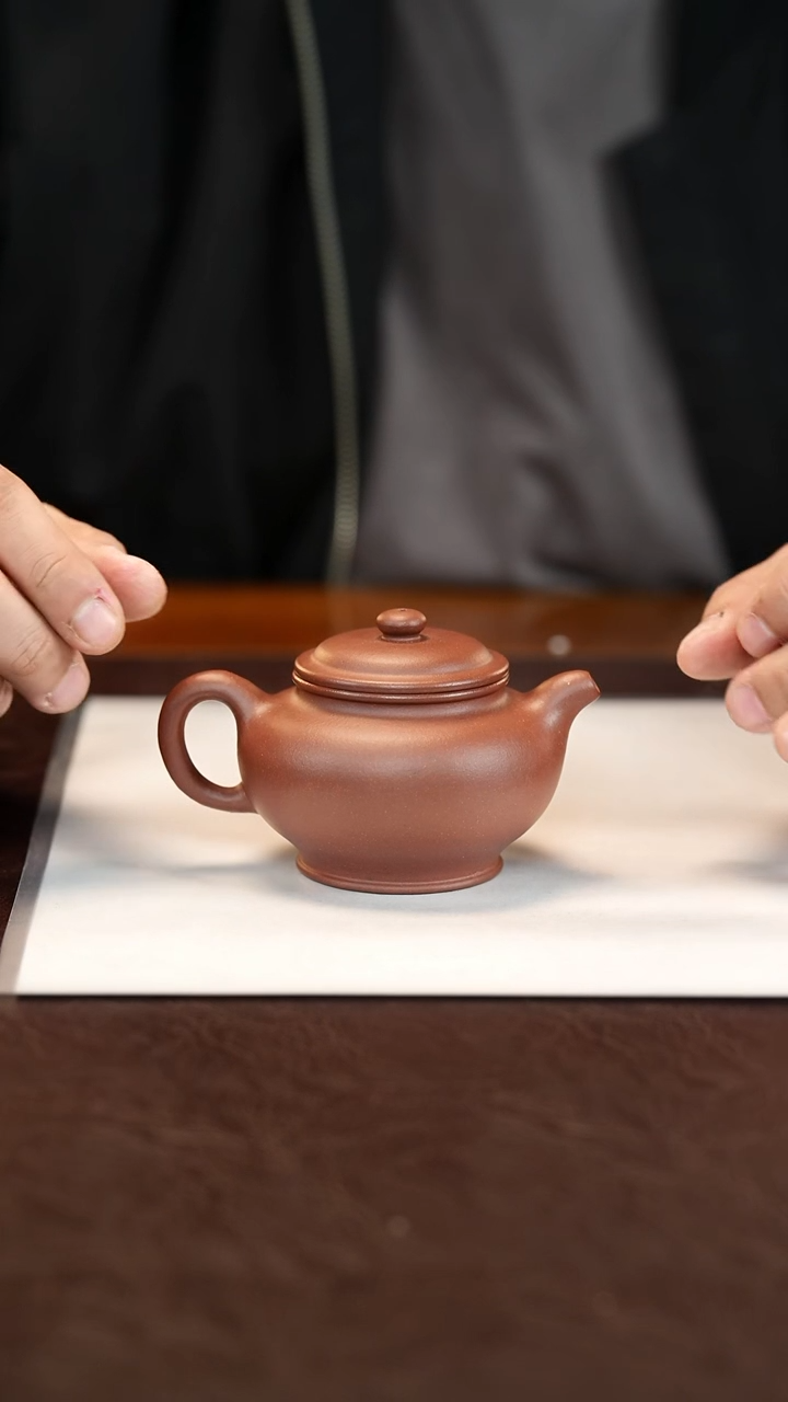 茶壶紫砂大内推  150cc 底槽清