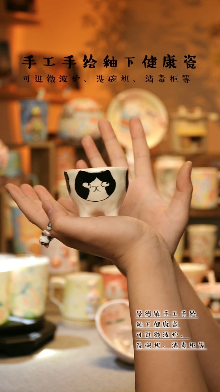 【闪购商品】景德镇高温釉下彩&A870