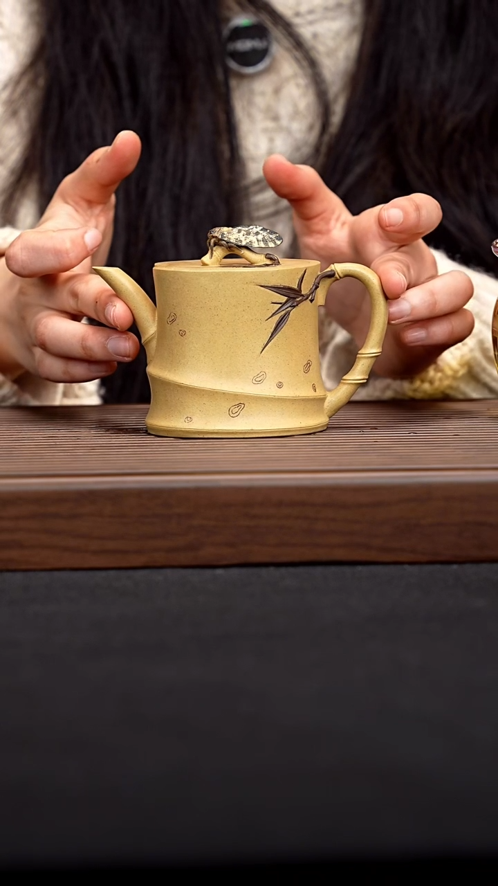 【闪购商品】竹鸣壶 一物见春出