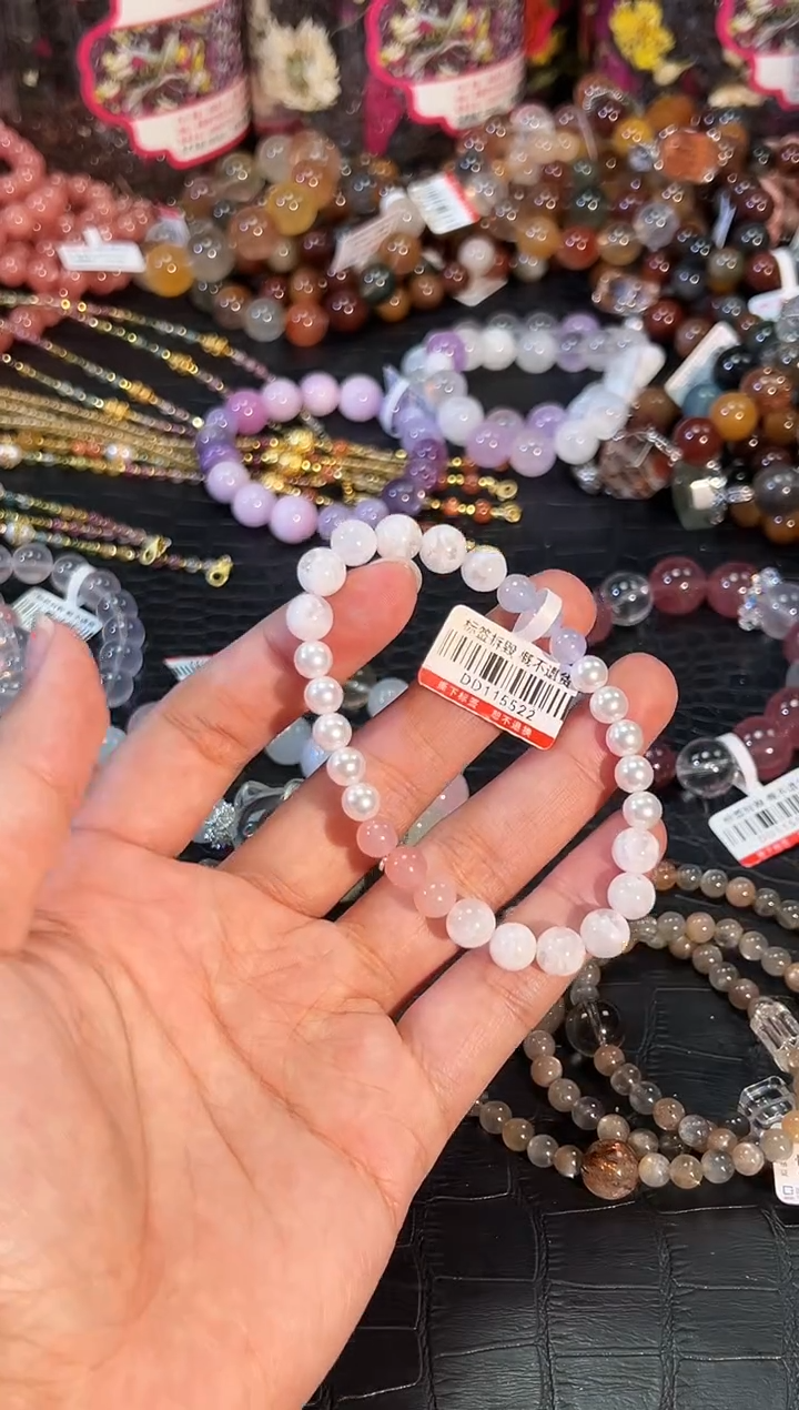 水晶手串未镶嵌p097多样性发货一件