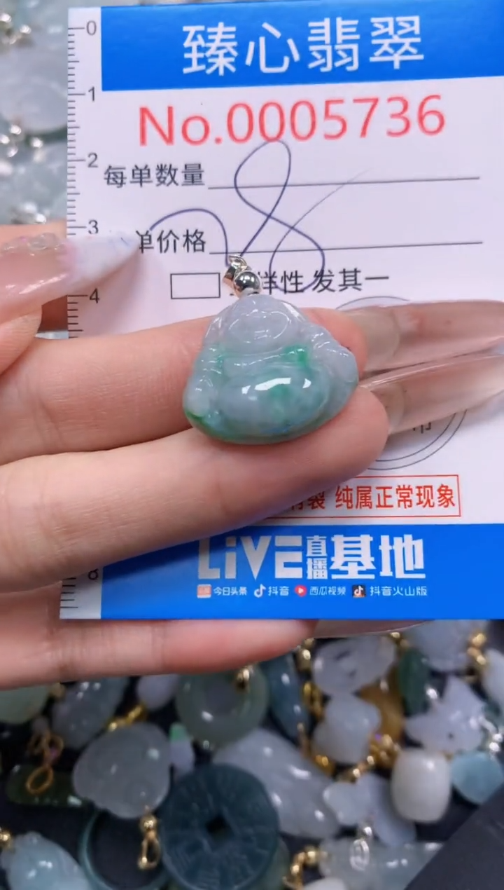 颈饰未镶嵌翡翠5736