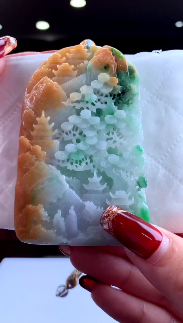 【闪购商品】定制翡翠未镶嵌天然A货翡翠（拍一发一）