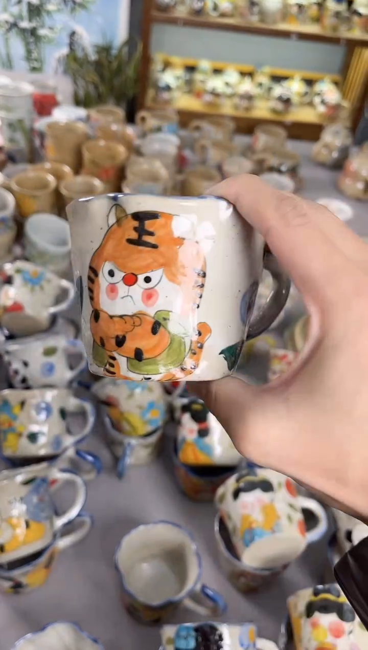 【闪购商品】瓷片景德镇手绘高温釉下彩