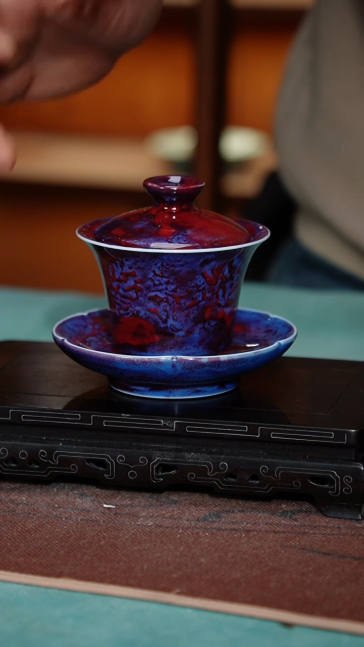 【闪购商品】78-1花底马蹄三才（苗占军）