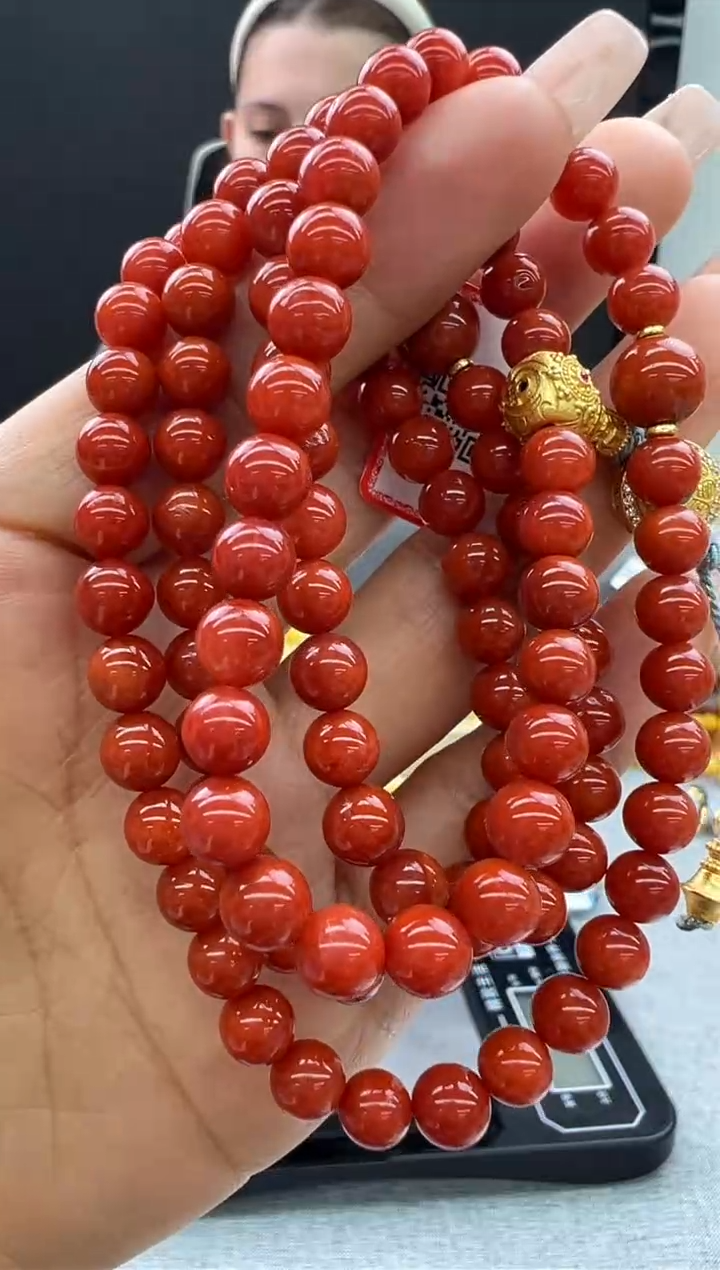 【闪购商品】南红玛瑙颈饰未镶嵌751秒拍号