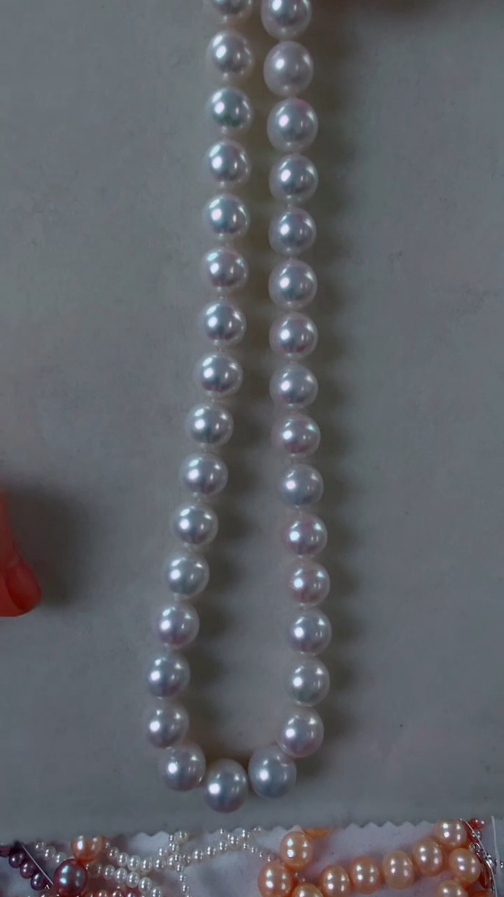 【闪购商品】淡水珍珠颈饰银S925镶嵌11-12