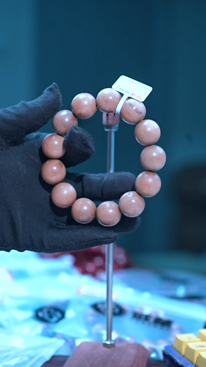 檀香木手串/手链x18  老山檀瑕疵1.7微瑕手串