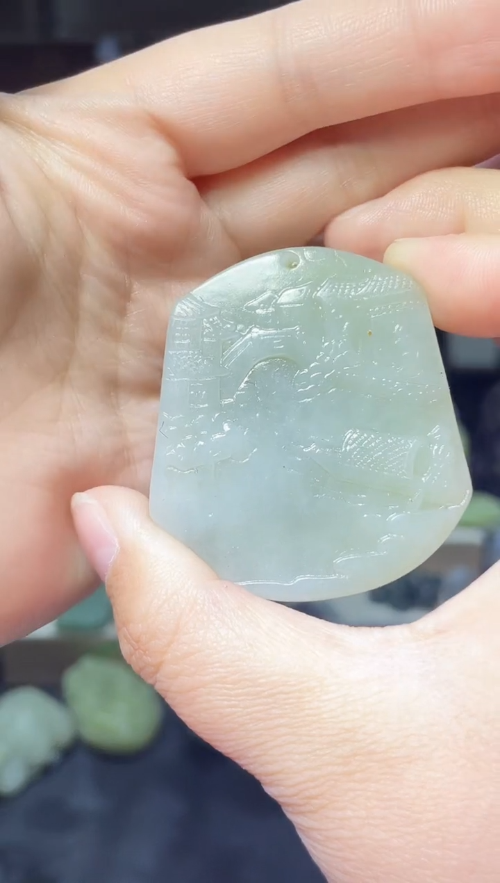 【闪购商品】和田玉颈饰未镶嵌1