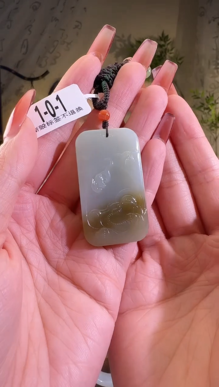 【闪购商品】和田玉颈饰未镶嵌1-0-1