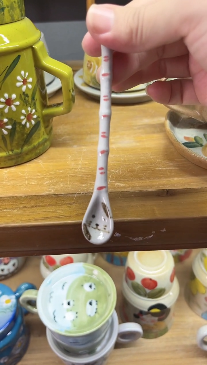 瓷片手绘高温釉下彩陶瓷