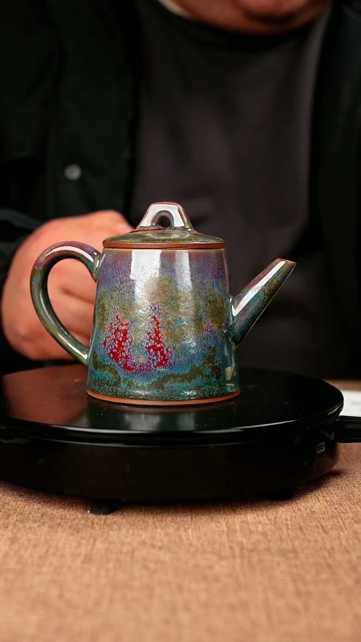 【闪购商品】620#省工一级品原矿钧瓷炉钧釉一统江山