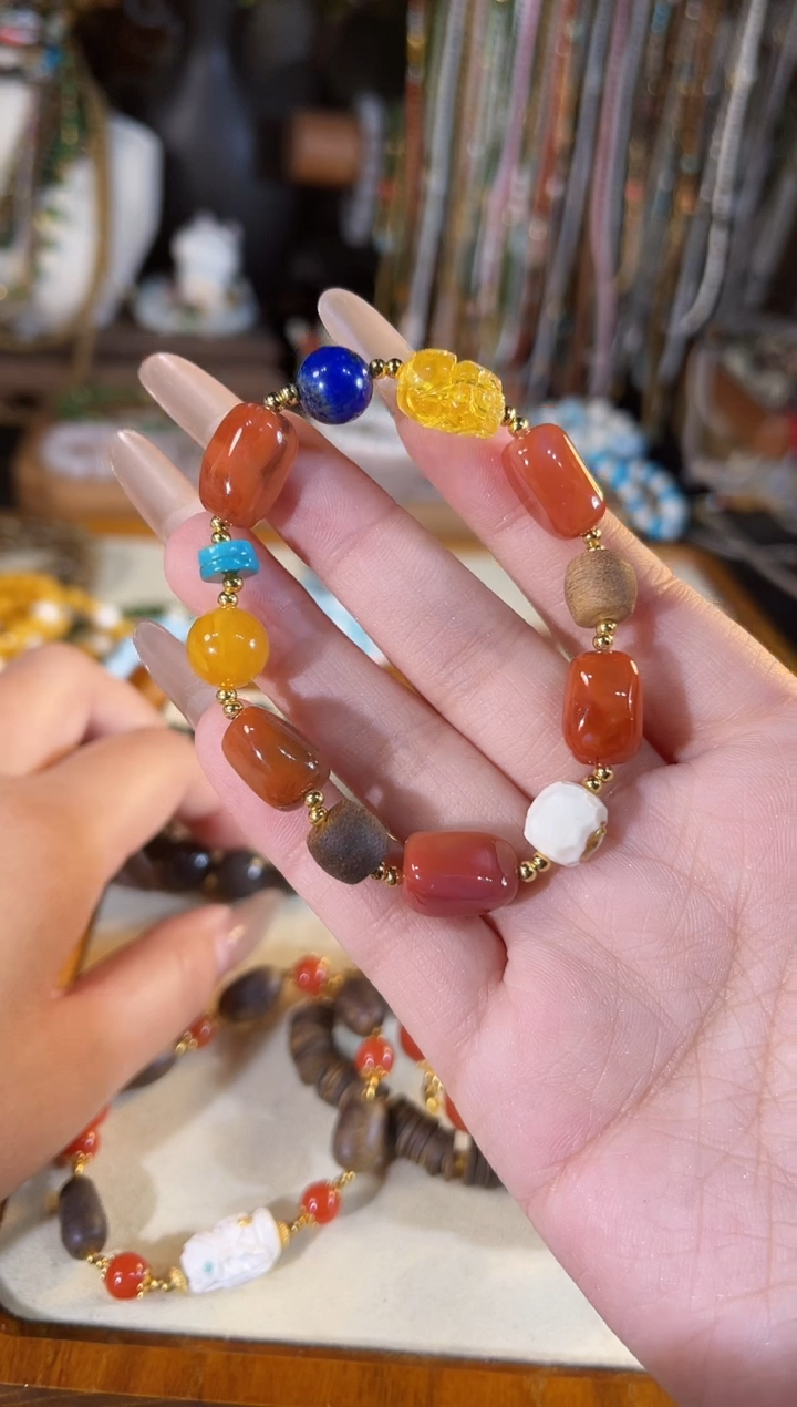 【闪购商品】南红玛瑙手链未镶嵌多样性发货其一