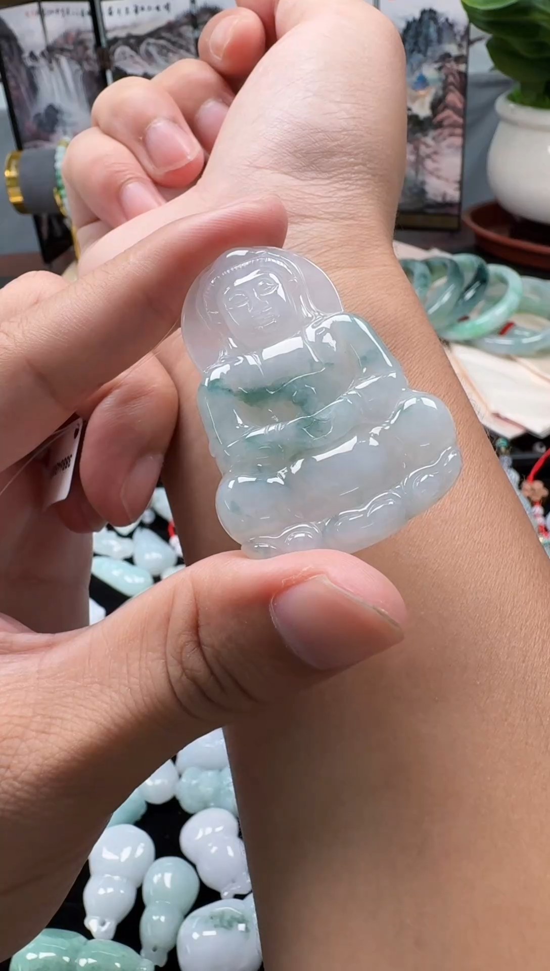 翡翠未镶嵌吊坠(不含链)天然A货缅甸翡翠