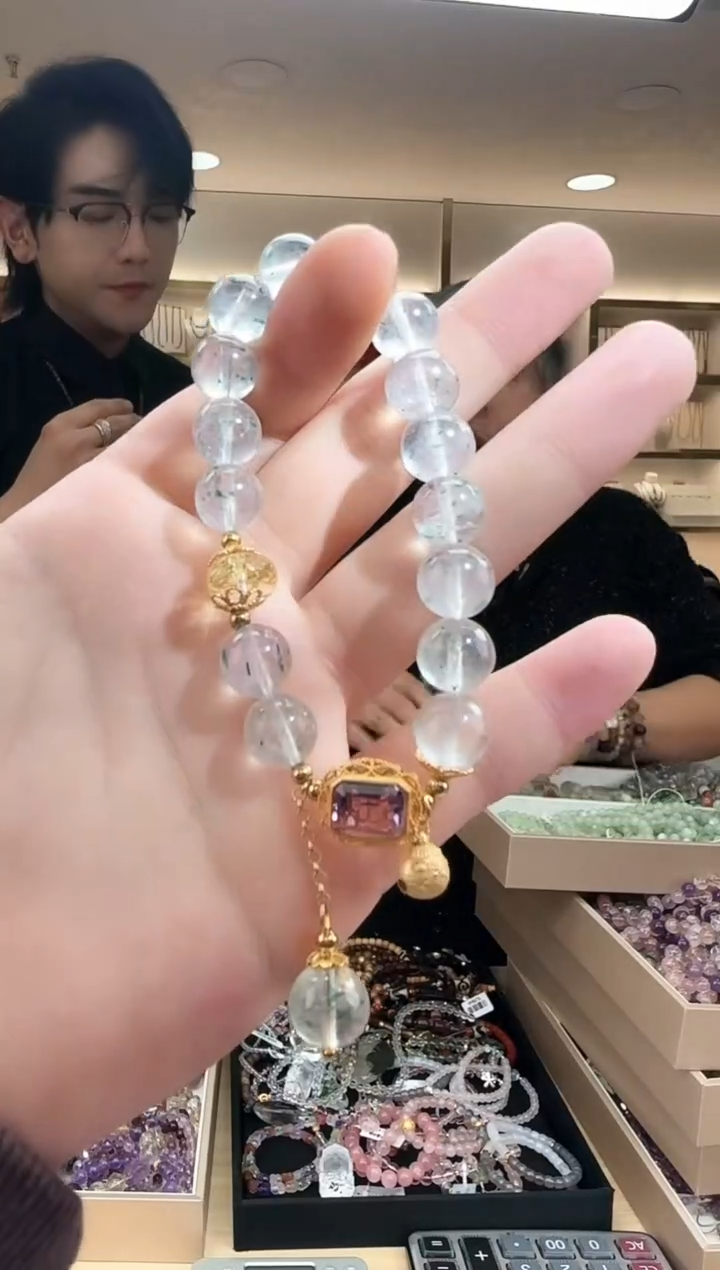 【闪购商品】水晶手串库存有限售完即止银S925镶嵌 