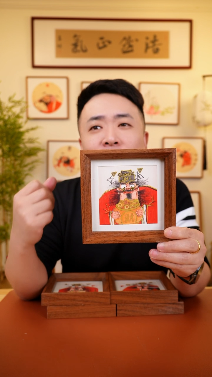 横款鹿鸣现代美术馆-大墨老师作品