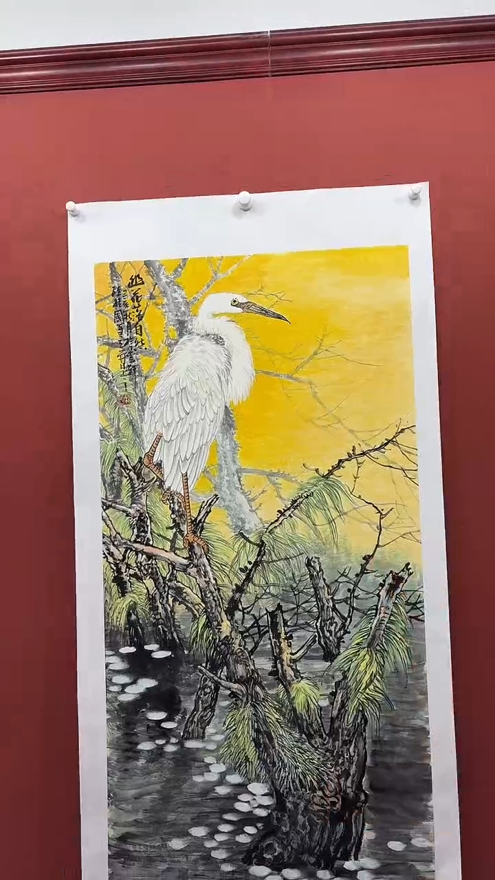 【闪购商品】国画孙桂国老师绘画作品，带合影证书22-31