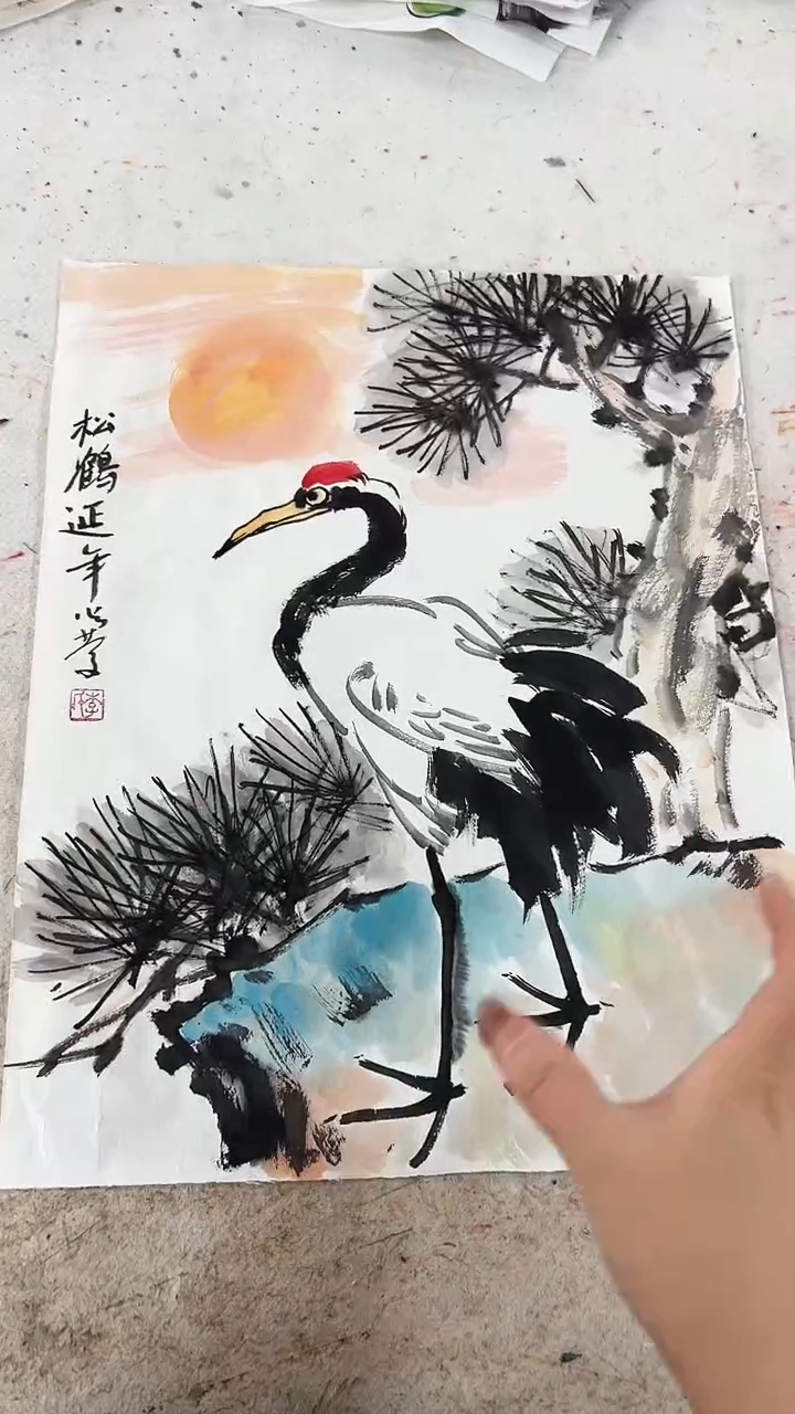 国画李火庆/国画/花鸟
